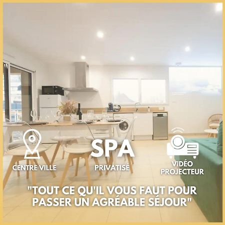 Appart Hotel La Gacilly-Centre Ville-Spa-Parking Zewnętrze zdjęcie