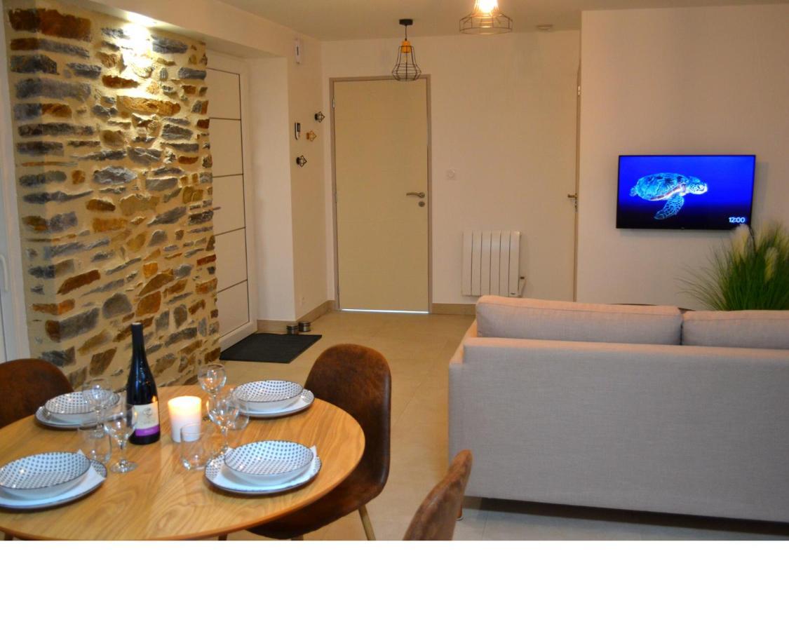 Appart Hotel La Gacilly-Centre Ville-Spa-Parking Zewnętrze zdjęcie